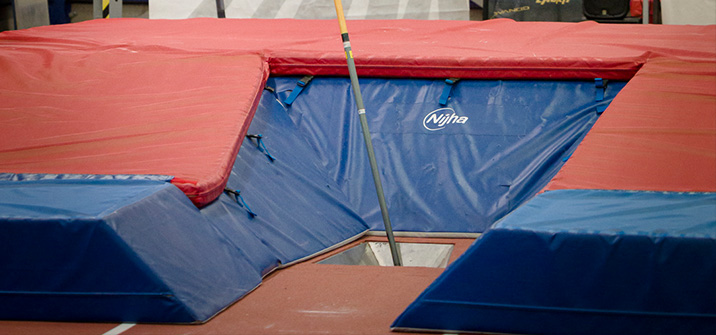 Used pole vault landing area for sale